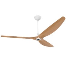 213cm Caramel Bamboo Haiku Universal Mount DC Ceiling Fan